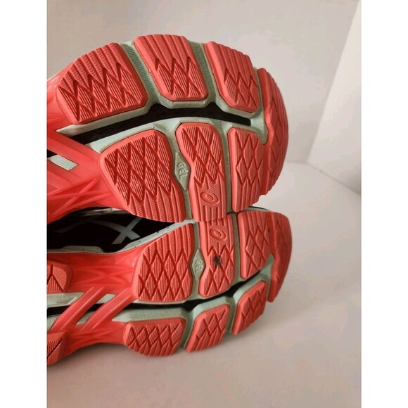 Asics Women's GT-2000 T757N Black Aqua Orange Running Sneaker Shoes Size  10 - Picture 8 of 8